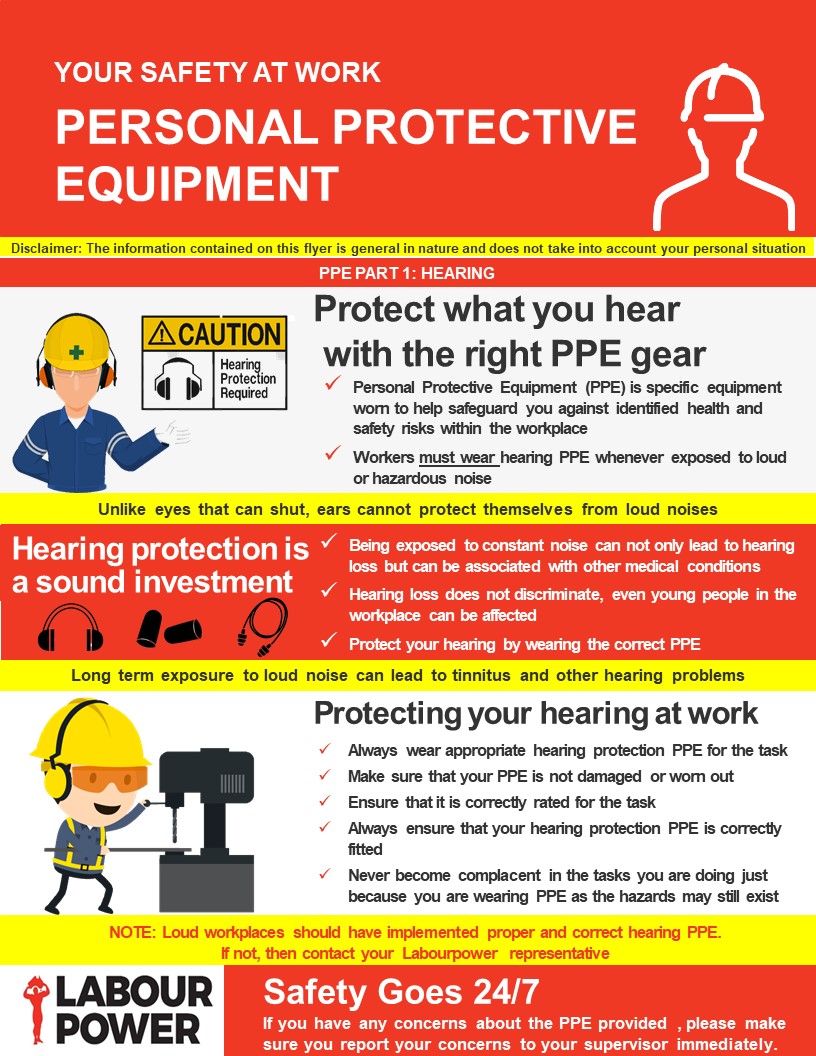 HEARING PROTECTION: THE IMPORTANCE OF PPE - PART 1 - Labourpower